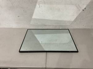 lot 570 image: Black Metal Frame Mirror