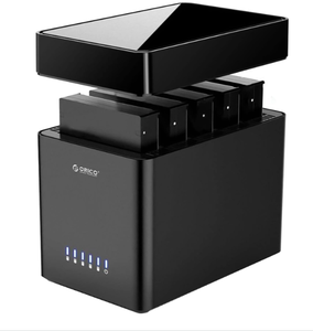 lot 452 image: ORICO 5 Bay 3.5inch Hard Drive Enclosure USB 3.0 to SATA Magnetic Tool-Free External HDD