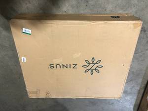 Zinus 7.5 in. Profile King-Split White Metal Box Spring, No Assembly   Customer Returns See Pictures