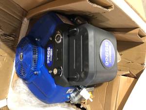 DUROMAX 999cc 1-716 in. Gasoline Multi-Purpose Horizontal Key Shaft Electric Start V-Twin Portable Engine 50-State Customer Returns See Pictures