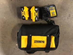 DEWALT 20V MAX XR Premium Lithium-Ion 6.0Ah and 4.0Ah Starter Kit    Customer Returns See Pictures