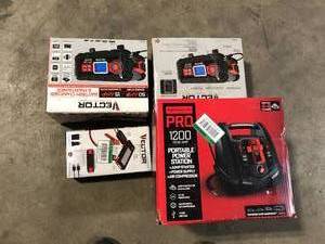 Lot of Assorted Portable Power Stations Various Models and Conditions Customer Returns See Pictures