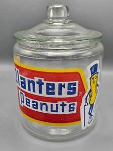 lot 89 image: Planters Peanut Jar