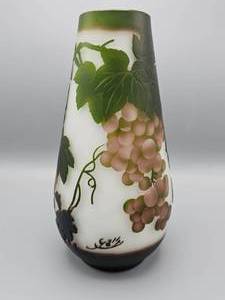 lot 8 image: Vintage EMILE GALLE Reproduction Vase