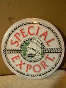 lot 61 image: VINTAGE SPECIAL EXPORT BEER Tin Bar Sign - COOL PIECE - APPROX 20 By 15 - SEE PICTURES
