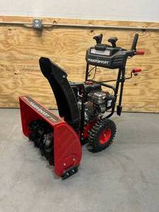 lot 78 image: POWERSMART 26 in. Two-Stage Electric Start Gas Snow Blower with Brigg Stratton Engine
