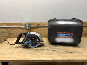 lot 25 image: EVOLUTION 180 TCT Steel Cutting Circular Saw 7 with Case