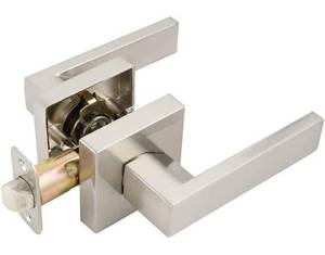 lot 94 image: DESIGN HOUSE 581108 Karsen Hall and Closet Door Lever, PassageHall & Closet, Satin Nickel
