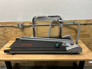 lot 123 image: Sunny Health & Fitness SF-T1407M Foldable Manual Walking Treadmill