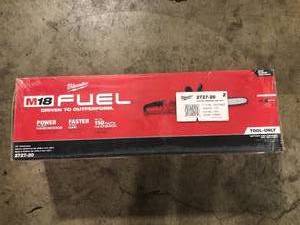 Milwaukee M18 FUEL 16 in. 18-Volt Lithium-Ion Brushless Battery Chainsaw (Tool-Only) Customer Returns See Pictures