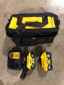 DEWALT 20V MAX XR Premium Lithium-Ion 6.0Ah and 4.0Ah Starter Kit   Customer Returns See Pictures