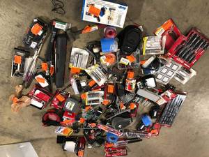 Huge Lot of Hand Tools and Hardware Various Models and Conditions  Customer Returns See Pictures