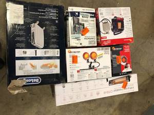 Lot of Assorted Heaters Various Models and Conditions  Customer Returns See Pictures