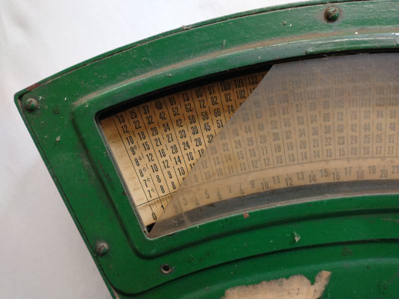 lot 1 image: Large Antique Scale by All Steel