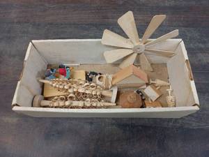 lot 115 image: Old Wood German Playmobile