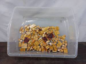 lot 120 image: Bin Of Letter-Press Stamps
