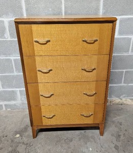 lot 16 image: Four-Drawer Chest Of Drawers