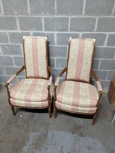 lot 30 image: Pair Of Armchairs