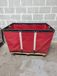 lot 35 image: Laundry Basket Truck Cart