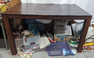 lot 230 image: Large Kitchen Table