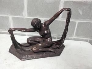 lot 401 image: CLAIRE JEANNE ROBERTE COLINET ISIS Metal Sculpture