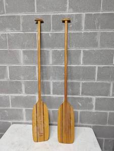 lot 234 image: Pair Of Boat Oars