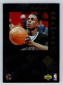 lot 252 image: Kevin Garnett RC 1996 Upper Deck Premium SP#169 Rookie Minnesota Timberwolves Basketball Card
