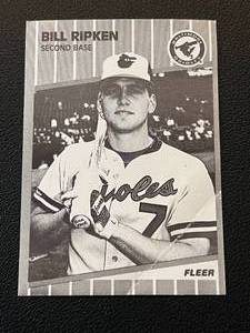lot 49A image: Billy Ripken F Face Test Run Iconic 1989 Fleer #616 Baseball Card