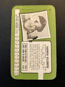 lot 49 image: Harmon Killebrew 1971 Topps Super #60 Vintage Minnesota Twins Baseball Card