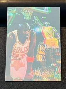 lot 265 image: Michael Jordan Holo 1991 Upper Deck Award Winners #AW1 Basketball Card
