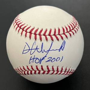 lot 11A image: Dave Winfield Signed Baseball with JSA COA - Inscribed HOF 2001 - Minnesota Twins Autograph