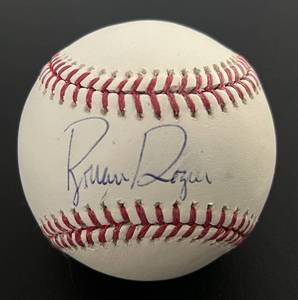 lot 42B image: Brian Dozier Signed OMLB Rawlings Baseball with MLB COA - Minnesota Twins