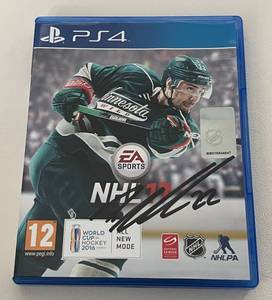 lot 56B image: Nino Niederreiter Signed NHL 17 PS4 Game - NHL COA, Game Included, Minnesota Wild Hockey Autograph