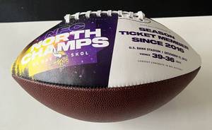 lot 69B image: Minnesota Vikings 2022 NFC North Champs Season Ticket Holder Football - New