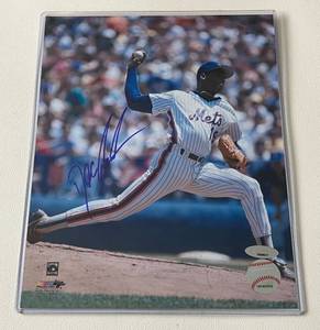 lot 107A image: Dwight Gooden Signed 8x10 Photo with Tri-Star COA - Baseball