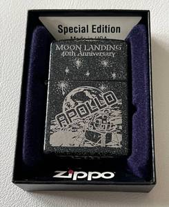 lot 335 image: Zippo Lighter - Special Edition 40th Anniversary of the Moon Landing