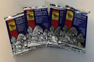 lot 178A image: (4) 1992 TSR Inc. Collector Card Packs Part 2