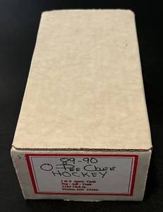 lot 173A image: 1989-90 O-Pee-Chee Hockey Complete Set Cards