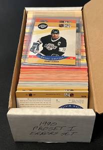 lot 166A image: 1990 Pro Set I Hockey Errors Set - NHL Cards