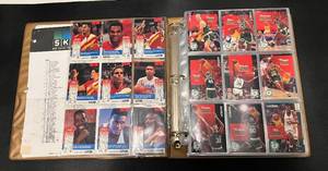 lot 208A image: 1992-93 Skybox Basketball Complete Set - Shaq RC and Michael Jordan