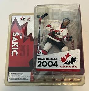 lot 397 image: Jae Sakic McFarlane Sportspicks Hockey Figure Team Canada 2004