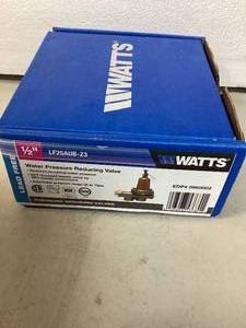 Watts 12 in. Copper FPT x FPT Pressure Reducing Valve  Customer Returns See Pictures