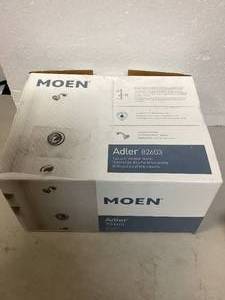 MOEN Adler Single Handle 4-Spray Tub and Shower Faucet 1.8 GPM in Chrome (Valve Included)  Customer Returns See Pictures