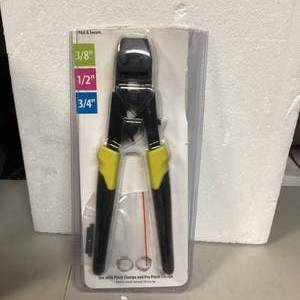 Apollo 38 in., 12 in. and 34 in. PEX-B Quick-Cinch Clamp Tool Customer Returns See Pictures