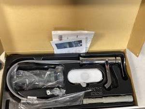 MOEN Genta Single Handle Single Hole Bathroom Faucet in Chrome     Customer Returns See Pictures