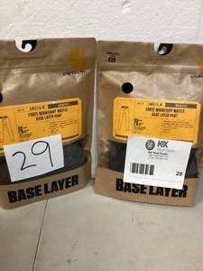 Lot of 2 Carhartt Mens Force Midweight Classic Thermal Base Layer Black Size Extra Large Customer Returns See Pictures