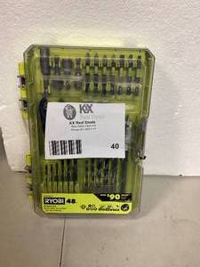 RYOBI 48-Piece Project Set Customer Returns See Pictures