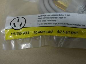 lot 16 image: 4ft. 3-Wire Range Cord