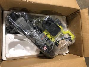 RYOBI ONE 18V Cordless 7-14 in. Compound Miter Saw (Tool Only)   Customer Returns See Pictures