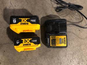 DEWALT 20V MAX XR Premium Lithium-Ion 6.0Ah and 4.0Ah Starter Kit  Customer Returns See Pictures